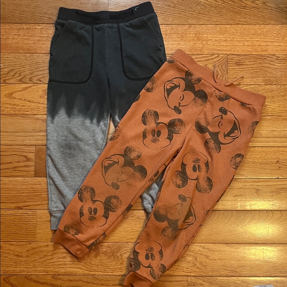 Garanimals Black and Brown Mickey Mouse Joggers